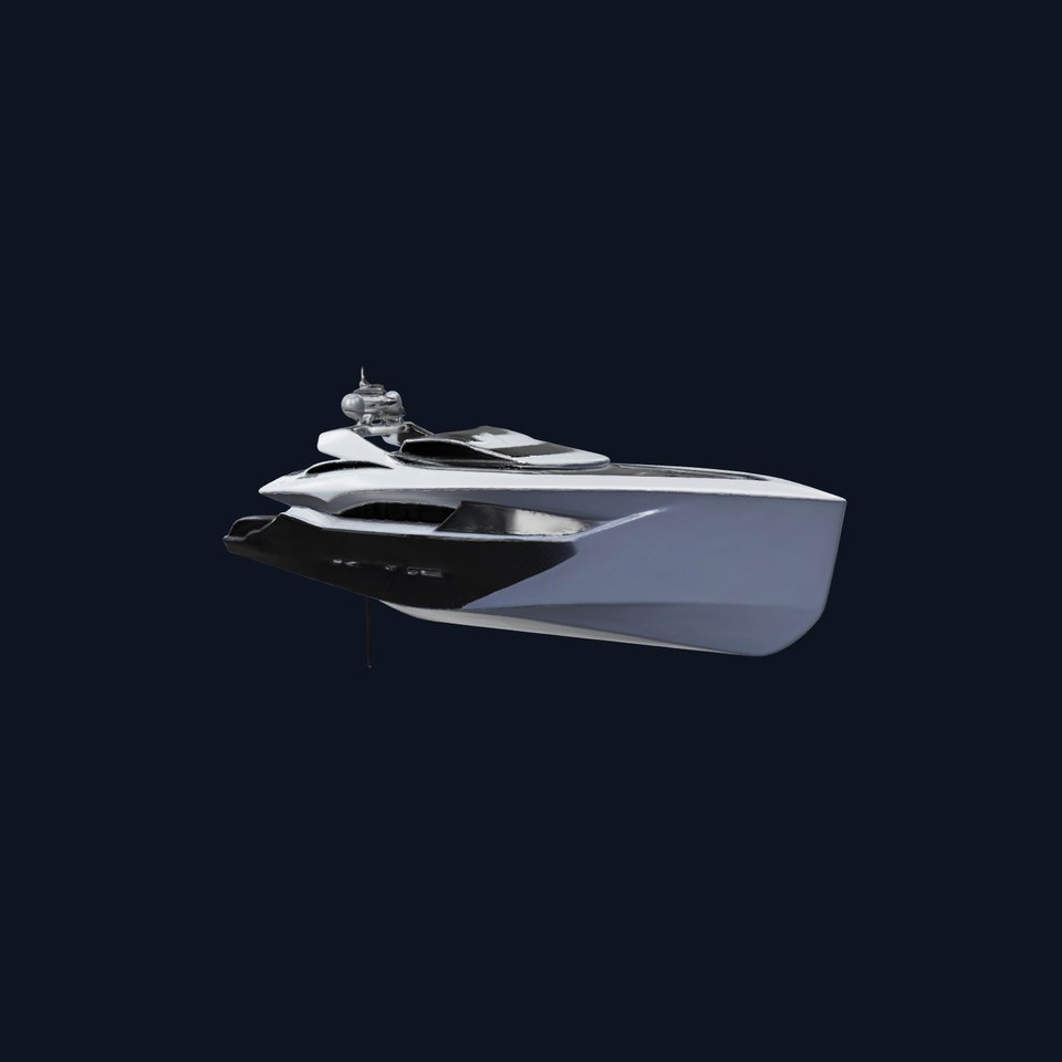 Sleek Yacht Luxury model pack